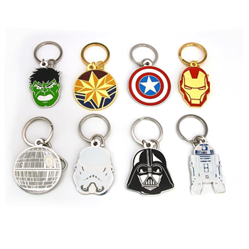 Badge Metal Keychain