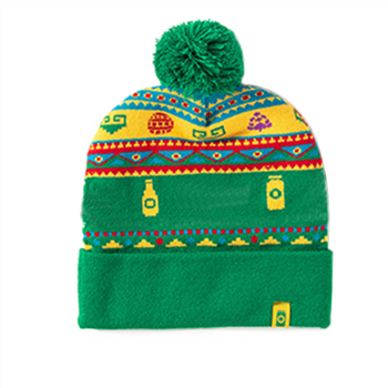 Christmas Pom Pom Beanie
