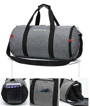 Sports Gym Barrel Duffel