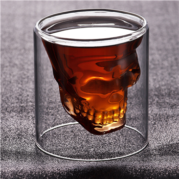 Skull Glass Cup