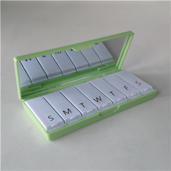 Pill Box with Mirror