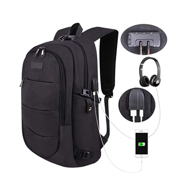 Multi-function anti-theft backpack