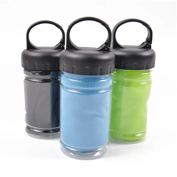 Cooling Towel with Handle Bottle