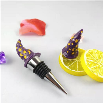 Halloween Pointy Hat Wine bottle stopper