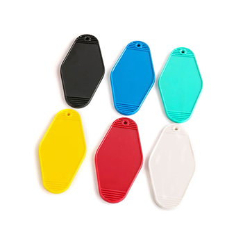 Plastic Motel Keychain
