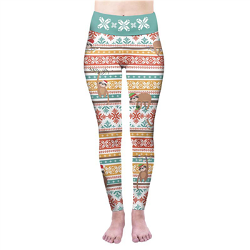 High Waist Christmas Yoga Pants