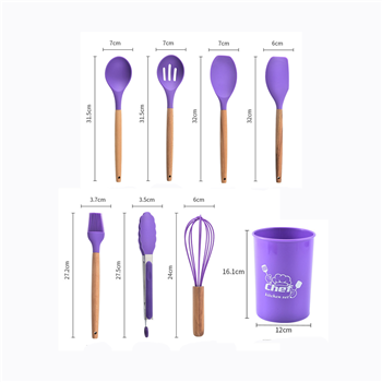 11pcs Kitchen utensils set
