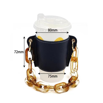 Reusable PU Cup Holder Sleeve