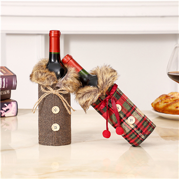 Christmas Wine Bottle Cover