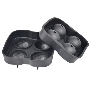 Silicone four hole diamond ice mold