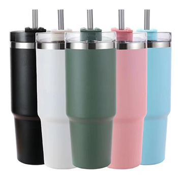 40oz Stainless Steel Quencher Tumbler with Handle