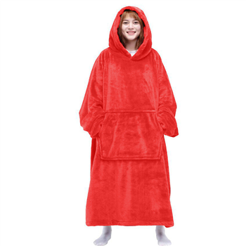 Fluffy Hooded Blanket