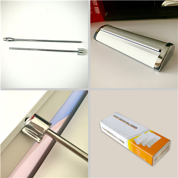 A4 Mini Table Top Banner Stand