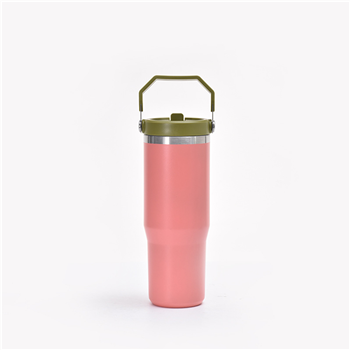 30oz Straw Tumbler with Handle