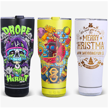 30oz Bluetooth Speaker Vacuum Tumbler