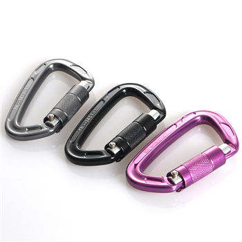 24KN Auto Locking Climbing Carabiner Clip