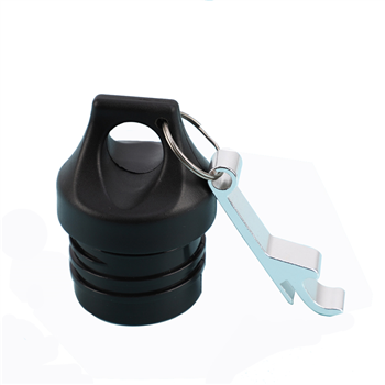 12oz Single Wall Thermos Bottle with Bottle Opener