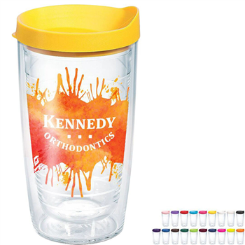 16oz Plastic Insulated Tumbler