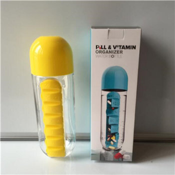 Water Bottle Pill Box