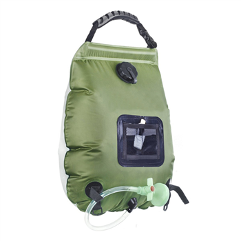 5 Gallons Solar Heating Camping Shower Bag
