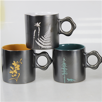15oz Metallic Ceramic Mug