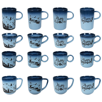 16oz Halloween Stoneware Ceramic Mug 