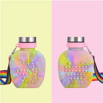 Funny Silicone Water Bottle