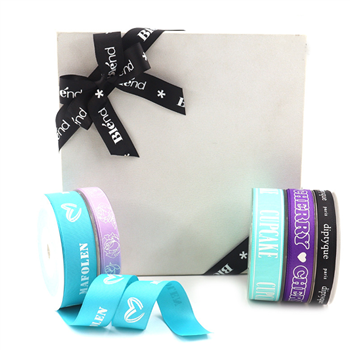 Printed Grosgrain Ribbon Roll