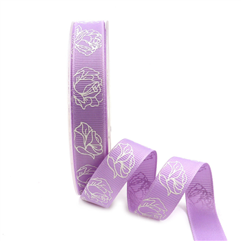 Printed Grosgrain Ribbon Roll