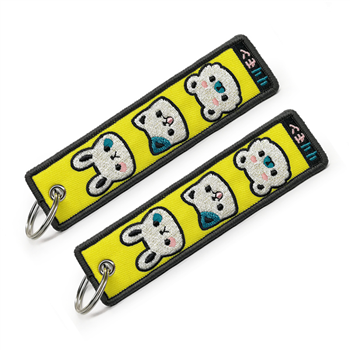 Custom Embroidered Key Chains
