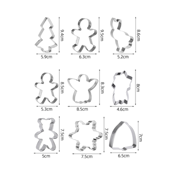 Cookie Cutter Sets 15pcs