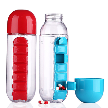 2 in 1 Pill Box Cup