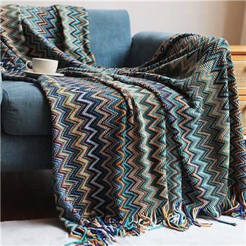 Jacquard Winter blanket