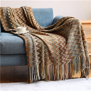 Jacquard Winter blanket
