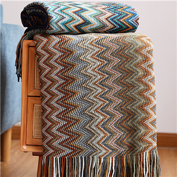 Jacquard Winter blanket