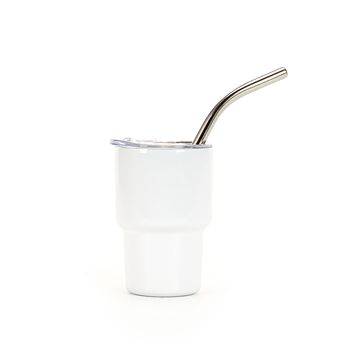 2oz Mini Tumbler with Straw