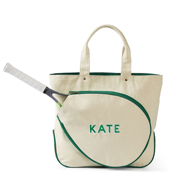 Canvas Tennis Tote