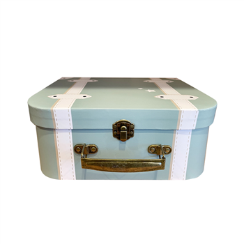 9.92"L x 8.74"W x 4”H Paperboard Suitcases