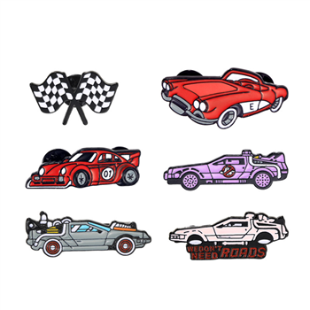 Car Racing Lapel Pins