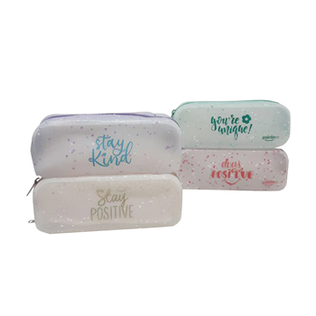Colorful Silicone Waterproof Pencil Pouch