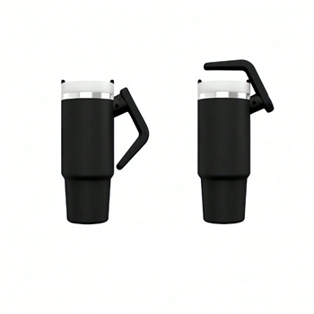 40oz Stainless Steel Tumbler with Swivel Handle