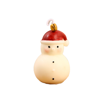 Santa Claus and Snowman Scented Candles