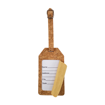 Cork Luggage Tags
