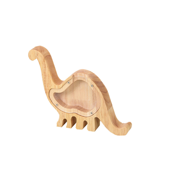 Wooden Animal-Shaped Piggy Bank