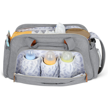 Mommy Tote Bag with Foldable Baby Crib