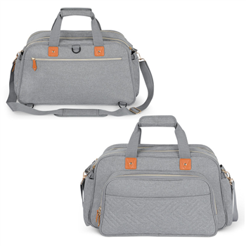 Mommy Tote Bag with Foldable Baby Crib