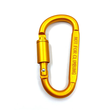 D-Shaped Mountain Climbing Clasp