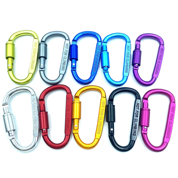 D-Shaped Mountain Climbing Clasp