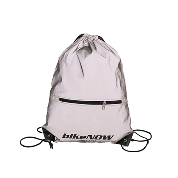 Reflective Drawstring Backpack