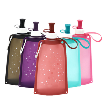 Collapsible Silicone Water Bottle